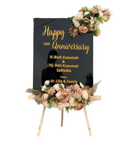 Papan Bunga Akrilik Duku